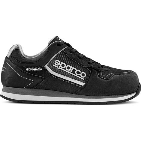 Sparco 07527NRGR Sicherheitsschuhe Sneaker Style S1P SRC Schwarz/Grau 38