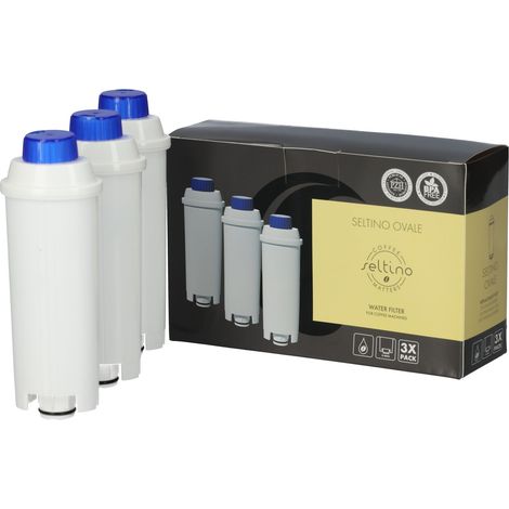 Seltino Ovale Filterersatz für DLS C002, 3 Einsätze