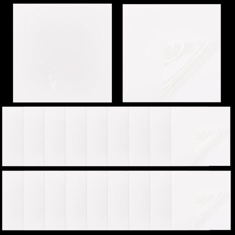 Kit de Réparation pour Piscine Gonflable 20 pièce Patch Carré Transparent et Imperméable en TPU Adhésif pour Matelas Pneumatiques Tentes Canapés Gonflables Bouées Anneaux de Natation (1/5)