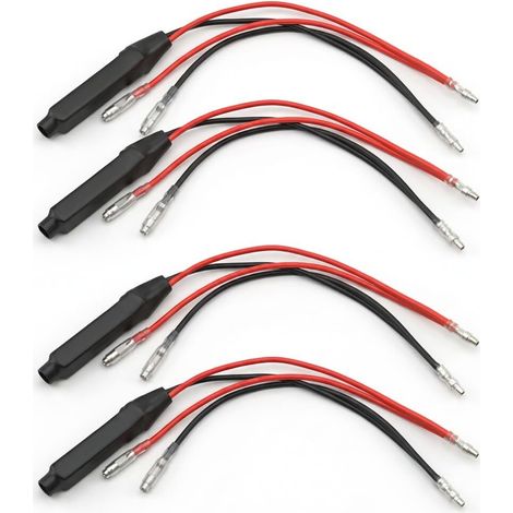 Resistance Clignotant LED DC 12V 10W Décodeur pour Moto Scooter Adaptateur SMD Indicateur Lumière Résoudre Les Problèmes de Clignotement Rapide ou D'absence de Clignotement (1/5)