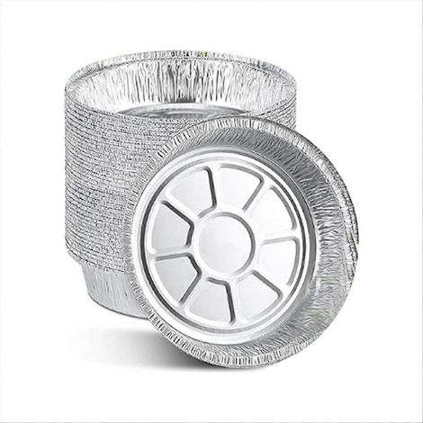 7 pouce feuille aluminium doublures pour friteuse à air antiadhésif rond pour cuisson (1/5)
