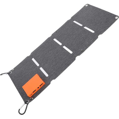 Panneau Solaire Pliable 40 W, Double Sortie USB, Panneau Solaire Portable avec Régulateur de Tension Unique, Solaire pour les Voyageurs en Plein Air (1/5)