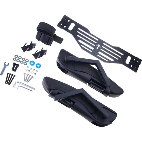 Accoudoir pliable pour siège de moto pour enfant pour véhicule électrique scooter poignée passager main courante en métal (1/5)