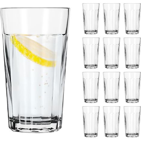 Verre à boire PANELED TUMBLERS, 355 ml, lot de 12 (1/5)