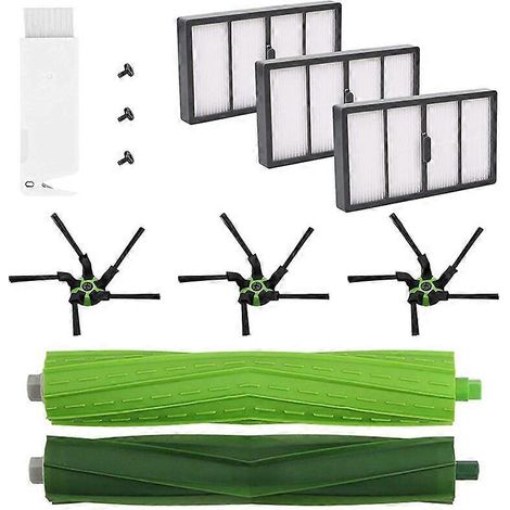Pièces de rechange compatibles avec les aspirateurs robots connectés Wi-Fi iRobot Roomba S9 (9150), S9+ et S9 Plus (9550) de la série S (1/2)