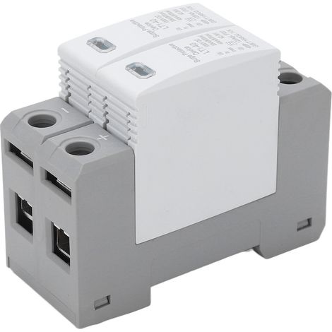Parafoudre DC Modulaire 2P 40kA 1000V, Conception Ignifuge à Réponse Rapide, Protection Surtension Haute Performance (1/5)