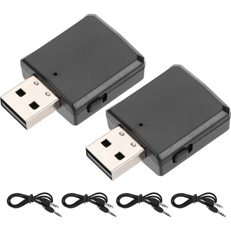 Émetteur récepteur Bluetooth 5.0 audio 2 en 1 adaptateur 2 pièces pour TV voiture ordinateur (1/5)