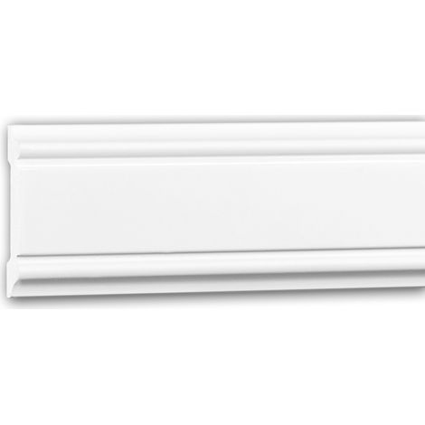 Cornice Parete 151384F Profhome modanatura tipo stucco cornice flessibile modanatura stile neoclassico bianco 2 m