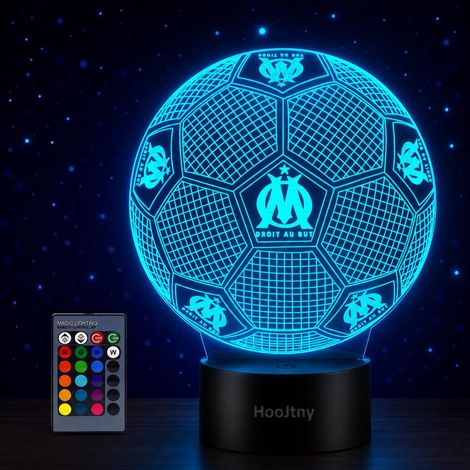 Veilleuse 3D, Lumière de Noche pour Enfants, Cadeau Fan LED (1/5)