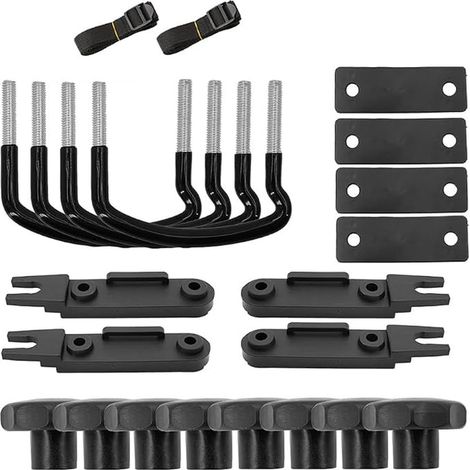Roof Box Mounting Brackets Universal Car Van Roof Box Bracket Installation Accessories Kit (1/5)
