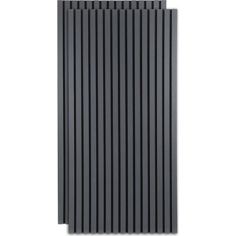 Swanew – Panneau décoratif mural acoustique 2 pièces 120x60x2.1cm – Absorption NRC 0.8 – Installation facile avec vis ou colle – Couverture 0.72m² (1/5)