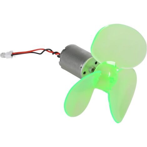 FENOPLASTICAGénérateur d'Énergie Éolienne, Kit de Générateur d'Éolienne de 90mm, Eolienne Verticale, Kits de Bricolage avec Ventilateur 0.01V-24V (1/5)