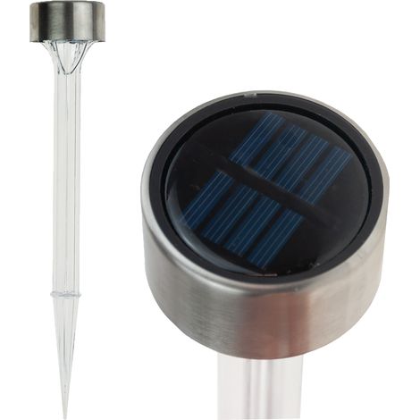 TG60448 Solar-Gartenlampe LED Transparente Solar-Pfostenlampe mit Sensor