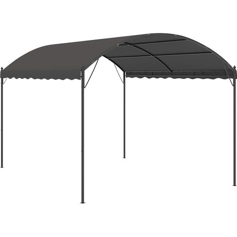vidaXL Toldo parasol gris antracita 3x4 cm (1/2)