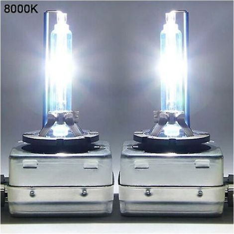 Ampoule Xenon HID D1c D1s D1r - 35 W - 8000 K - Pour Phares Avant Voiture - Lot de 2 (1/5)