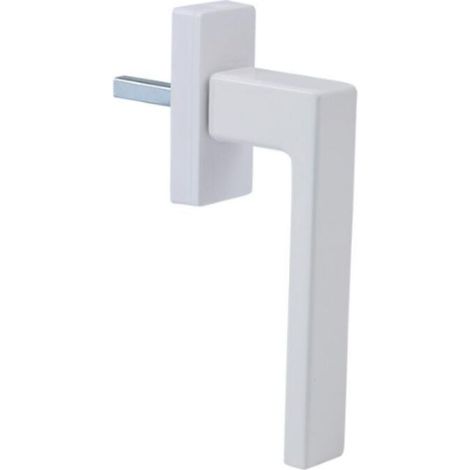1 Pcs Poignée de Fenêtre en Alliage d'aluminium, Universelle Poignées de Fenêtre Verrouillage de Remplacement Droite Gauche de Fenêtre avec Fixation (1/4)