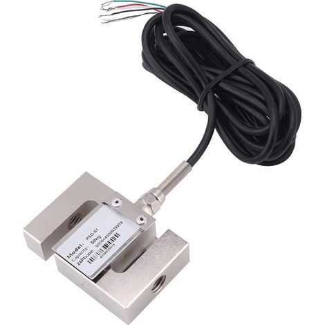 Capteur de charge Capteur d'échelle de cellule de charge de haute précision Capteur portable pour appareils de pesage électroniques avec câble(100kg) (1/5)