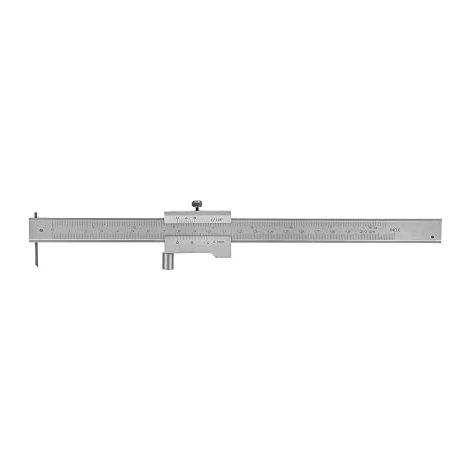 Stainless Steel Parallel Marking Gauge Caliper Carbide Striping Needle Measuring Tool 0-200MM for Mechanics Carpenters DIY (1/5)
