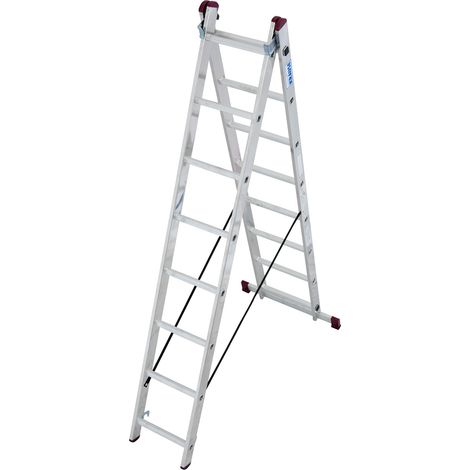 Krause Corda Aluleiter 2x8 Multifunktionsleiter Vielzweckleiter Mehrzweckleiter (1/5)