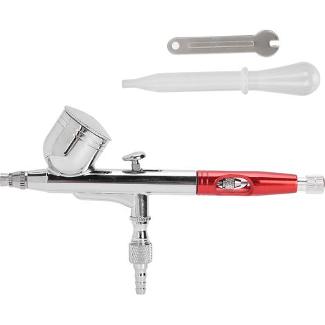 Pistolet aérographe 0,3mm – Accessoire pour tatouage du cuir chevelu, décoration de gâteaux, nail art et peinture fine (1/5)