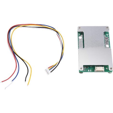 Carte de protection pour chargeur de batterie lithium-fer 4S 12V 120A avec BMS et circuit imprimé de protection pour l'équilibrage/l'amélioration de la puissance de la batterie (1/4)
