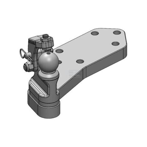 Gancio di traino K50 L con dispositivo di bloccaggio per 60-65 mm SCHARMÜLLER 00522080A02
