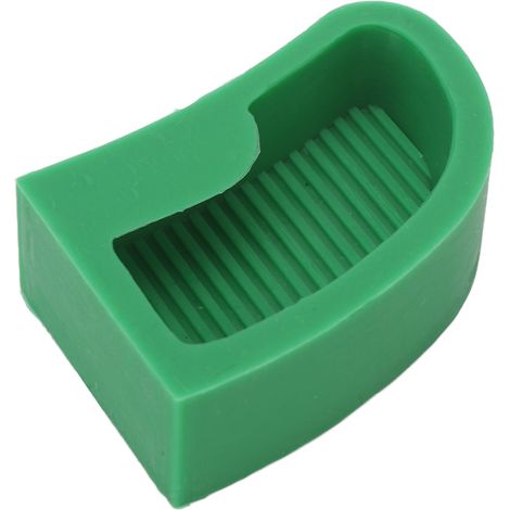 Base de moulage dentaire verte grande, silicone pour modèle en plâtre, formateur de base pour coupe et ajustage, côté droit (1/5)