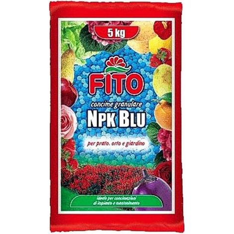 Engrais NPK Bleu Granulaire Kg 5 Fito
