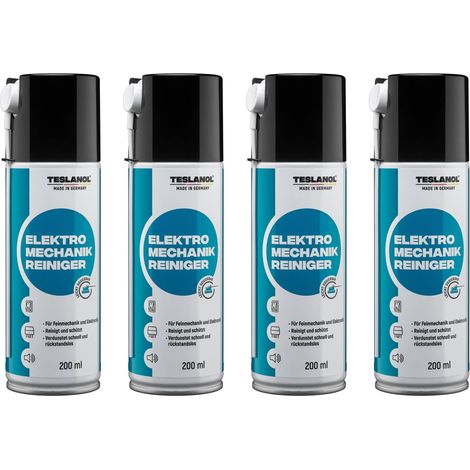 Spray nettoyant électro-mécanique TESLANOL 26017, 200 ml, 4 pièces (1/2)