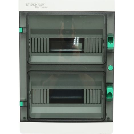 Pannello fusibili PT a 2 file, 24 moduli, IP65, montaggio superficiale Breckner Germany (1/5)