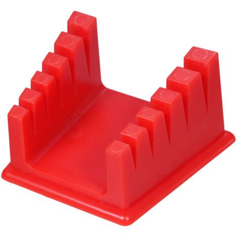 Support de serrage pour fil de soudage/brasage, en ABS, pour établi, avec clip de maintien pour fil silicone 30-12 AWG. (1/5)
