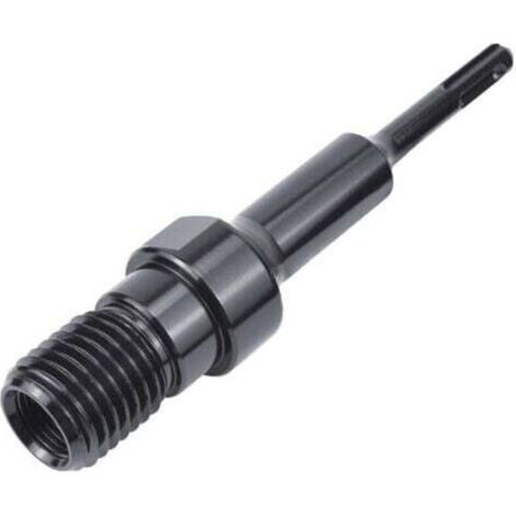 SDS Plus adapter for 1 1/4" UNC diamond core bits – compatible with 190 mm core drills, high-strength hardened steel