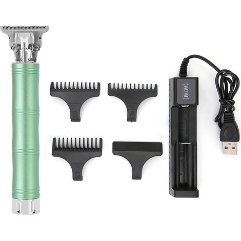 Tondeuse à cheveux électrique professionnelle homme S9, coupe-cheveux doré pour salon de coiffure, usage domestique, tondeuse de précision rechargeable (1/5)