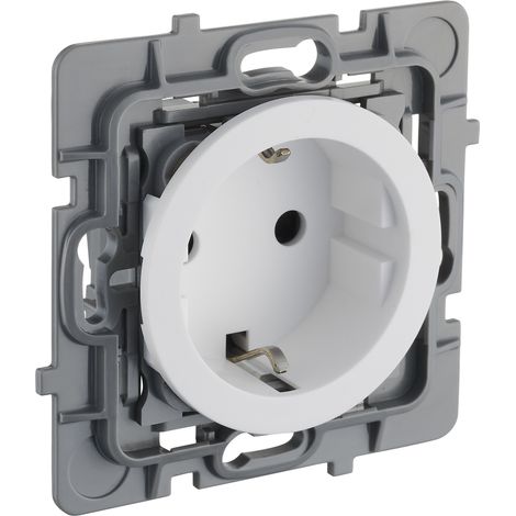 DEBFLEX - CASUAL EVO MECANISME PRISE 2P+T SCHUKO BLANC