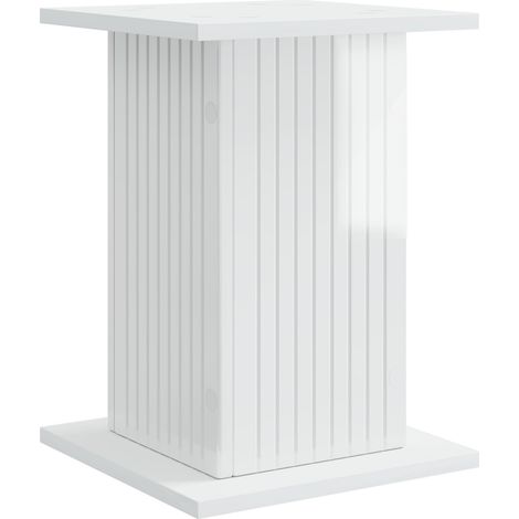 Maison Exclusive - Supporto per piante Bianco Lucido 30,5 x 30 x 43 cm