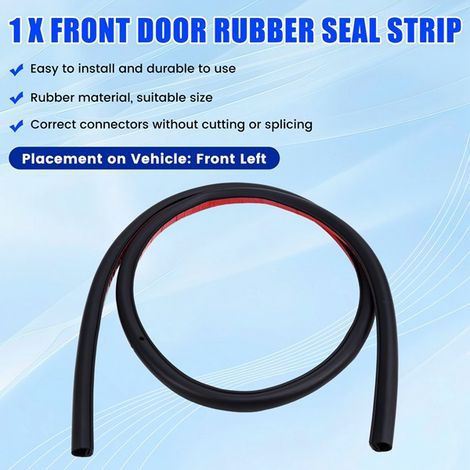 1090493-00-E is suitable for Tesla Model 3 front door secondary seals. (1/4)
