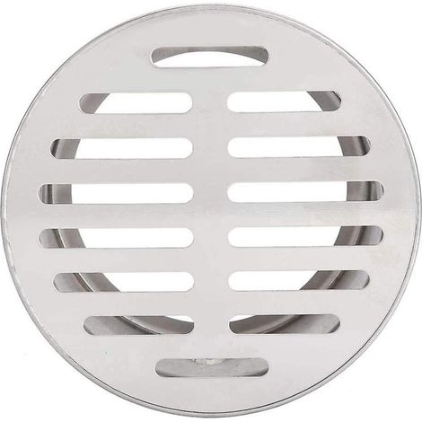 Grille d'évacuation de sol en acier inoxydable, résistante à la rouille et à la corrosion, pour usage extérieur (salle de bain, cuisine, balcon, toit), anti-corrosion. (1/5)