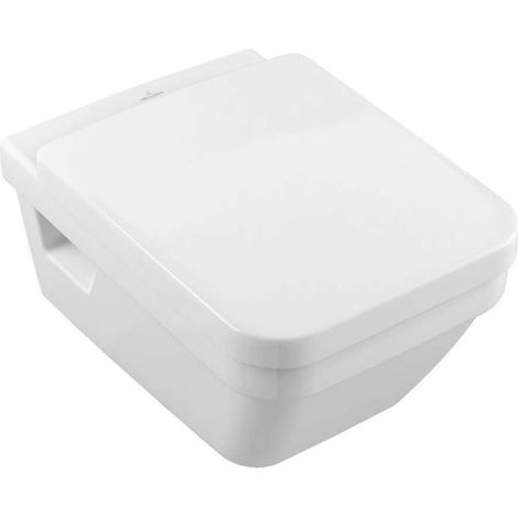 Villeroy & Boch Architectura - WC suspendu, sortie arrière, CeramicPlus, blanc alpin 5685R0R1 (1/4)