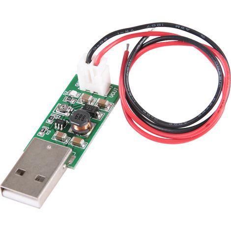 Convertisseur élévateur de tension CC-CC USB DC 7 W, 5 V vers 6 V, 9 V, 12 V et 15 V, réglable. (1/5)