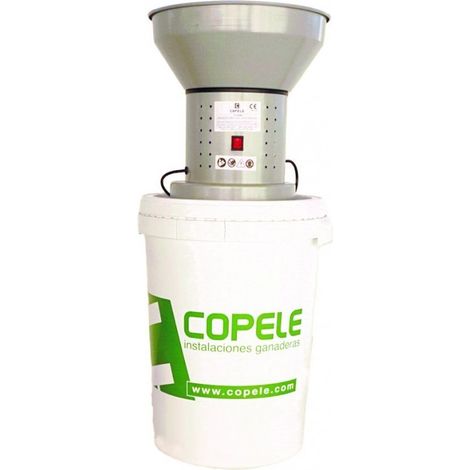 Mulino per Cereali Elettrico, Serbatoio da 55 L e Tramoggia da 13 litri, Motore Potente da 1300W, 400 kg/h