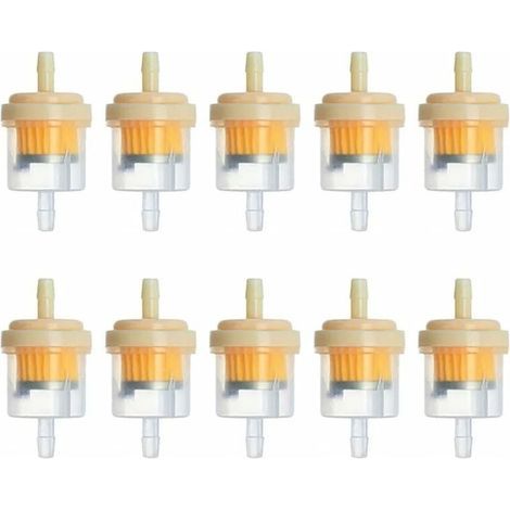 10-teiliger magnetischer Patronenfilter – Entfernt Benzinverunreinigungen – Kompatibel mit Motorrädern und Rasenmähern – Einfache Installation (1/5)