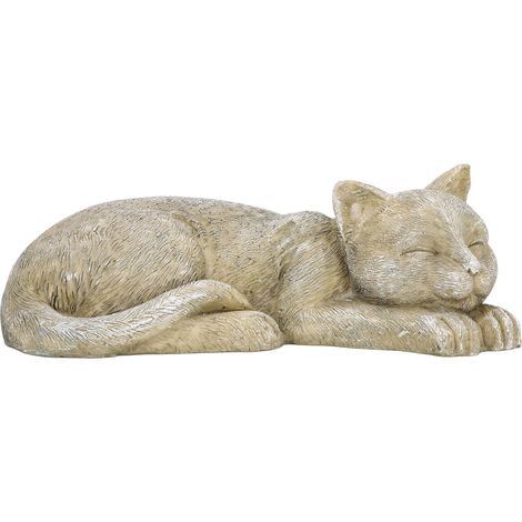 Imitation Pierre Pet Memorial Pierre Tombale Chat Chien Commémoratif Résine Artisanat Pierre Tombale pour Pelouse Jardin Extérieur YardCat Type A Mousse