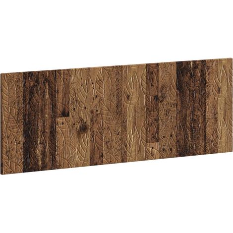 Cabecero montada en la pared DELFT Madera envejecida vidaXL (1/5)