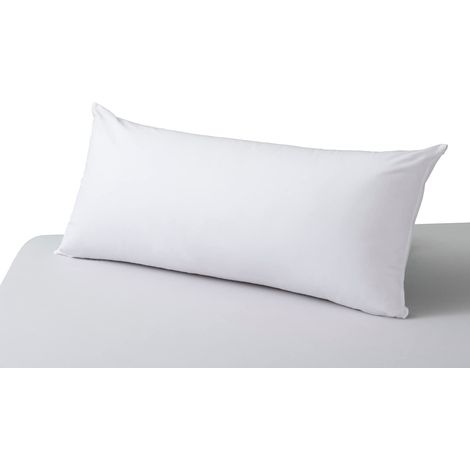 Oreiller Doux au Toucher Soyeux en Microfibre avec Une enveloppe Double 105 Blanc (1/5)