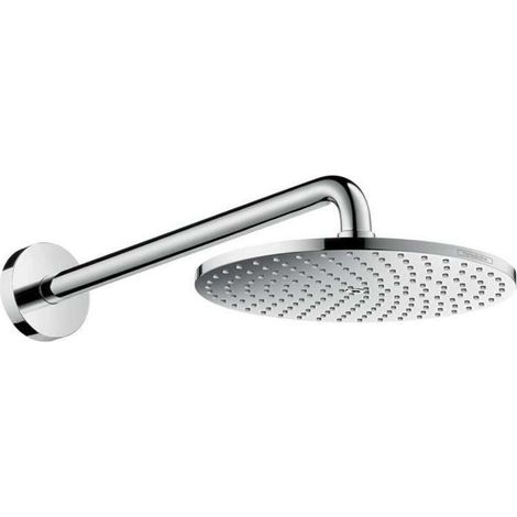 Hansgrohe Raindance S - Kopfbrause PowderRain 240, Ausladung 39 cm, verchromt 27607000 (1/4)