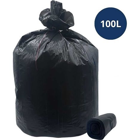 Sacchetto della spazzatura nero COBIC