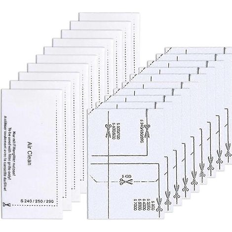 Filtres pour aspirateur Miele, lot de 10 filtres de protection moteur (1/5)
