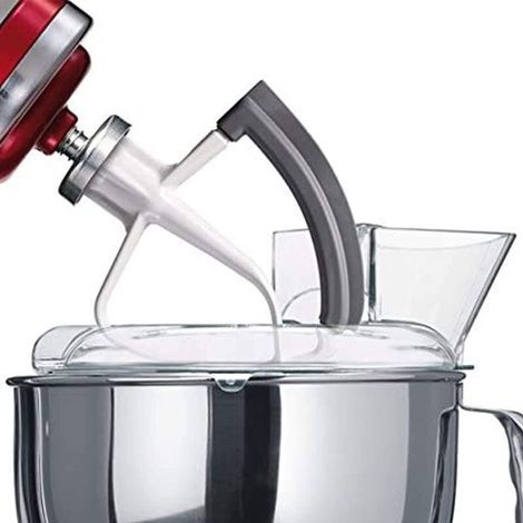 Fouet plat flexible pour accessoires KitchenAid, fouet en aluminium pour robot pâtissier KitchenAid Femeo (1/5)
