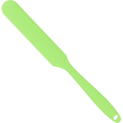 Spatule à cire en silicone réutilisable, applicateur et grattoir pour l'épilation à la cire à domicile ou en salon, compatible avec les chauffe-cire verts (1/5)