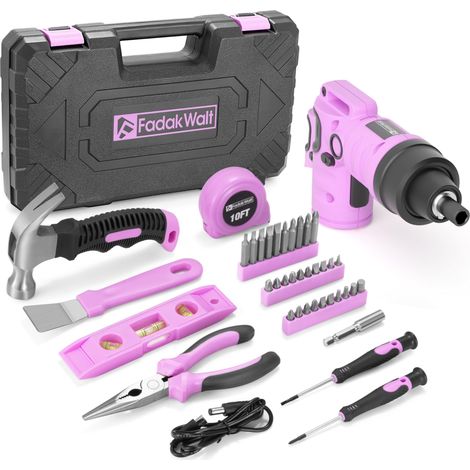 Tournevis sans fil, perceuses sans fil portables, kit de tournevis électrique rechargeable 3,6 V, lumière LED pour la maison, le bureau, les outils de bricolage (1/5)